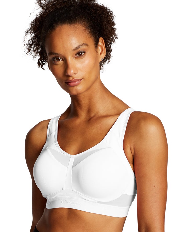 Champion Womens Sports Bra NZ - Motion Control Underwire White ( 8273-DWUTY )